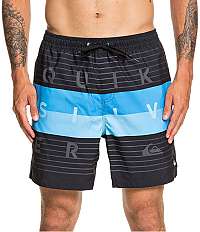 Quiksilver Pánske kúpacie kraťasy Word Block Volley 17 Black EQYJV03550-KVJ6 M