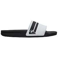 Quiksilver Pánske šľapky Rivi Slide White/Black/White AQYL100867-XWKW