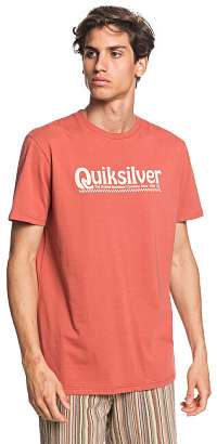 Quiksilver Pánske tričko New Slang Ss Redwood EQYZT05754 -MNL0 M