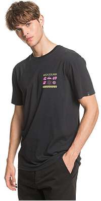 Quiksilver Pánske tričko Slow Burn Ss Black EQYZT05759 -KVJ0 S