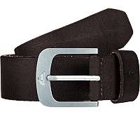 Quiksilver Pánsky kožený opasok The Everydaily 3 EQYAA03964-BRN L