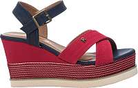Refresh Dámske sandále Red Textile Ladies Sandals 69595 Red