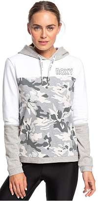 Roxy Dámska mikina Be My Melody Fleece Charcoal Heather Darwin S ERJFT04145-SZCH L