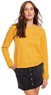 Roxy Dámska mikina Stay Together Gold en Glow Heather ERJFT04066-YKSH XS