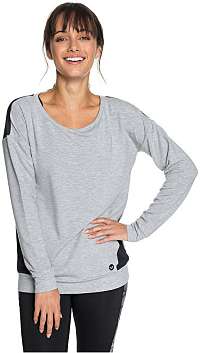 Roxy Dámska mikina Under Moon light Fleece Heritage Heather ERJFT03780-SGRH XS