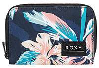 Roxy Dámska peňaženka Dear Heart Anthracite Tropic oco S ERJAA03707-KVJ6