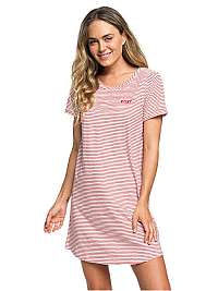 Roxy Dámske šaty Love Sun Tee Dress Stripes American Beauty Cosy Stripes ERJKD03232-RPY3 L