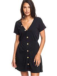 Roxy Dámske šaty Wave And Tides Anthracite ERJKD03311-KVJ0 XL
