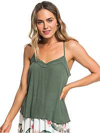 Roxy Dámske tielko Off We Go Duck Green ERJWT03283-GPL0 L