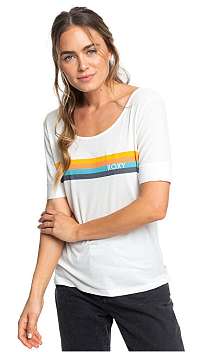 Roxy Dámske tričko All Good Baby Snow White ERJZT04648-WBK0 XS