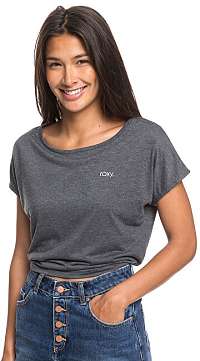 Roxy Dámske tričko Happy Memories Anthracite ERJZT04864-KVJ0 XS