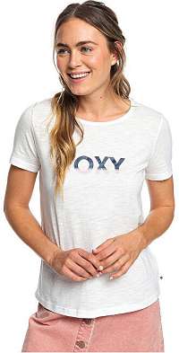 Roxy Dámske tričko Red Sunset Corpo Snow White ERJZT04629-WBK0 XS