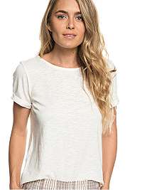 Roxy Dámske tričko West Alley Marshmallow ERJKT03517-WBT0 L