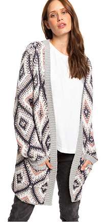 Roxy Dámsky kardigan Dolce Coast Life Mood Indigo True Name Jacquerd ERJSW03352-XBMM M