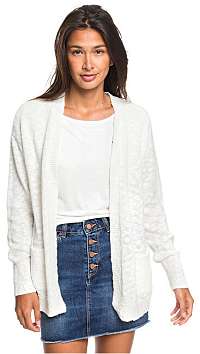 Roxy Dámsky kardigan Valley S hades Snow White ERJSW03391-WBK0 S