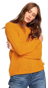 Roxy Dámsky sveter Glimse Of Romance Gold en Glow ERJSW03276-YKS0 XS