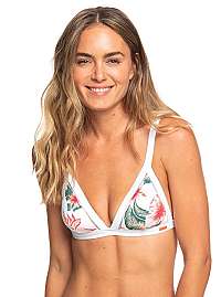 Roxy Plavková podprsenka Dream ing Day Full Fixed Tri Bright White Tropic al Love Smll ERJX303869-WBB6 L