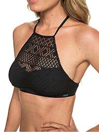 Roxy Plavková podprsenka Garden Summers Full Crop Top True Black ERJX303847-KVJ0 XL