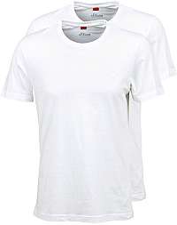 s.Oliver 2 PACK - pánske tričko 03.899.32.2499 .0100 M