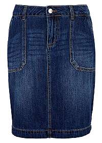 s.Oliver Dámska sukňa 14.902.79.2892.58Y4 Blue Denim Non Stretch