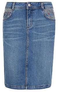 s.Oliver Dámska sukňa 14.903.79.2890.54Z3 Blue Denim Stretch
