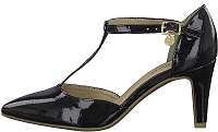 s.Oliver Dámske lodičky Black Patent 5-5-24405-22-018