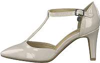 s.Oliver Dámske lodičky Lt Grey Patent 5-5-24405-22-219