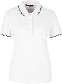 s.Oliver Dámske polo triko 14.905.35.6508.0100 White