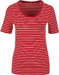s.Oliver Dámske tričko 04.899.32.6022.31G3 Red stripes