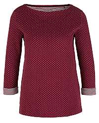 s.Oliver Dámske tričko 04.899.39.5350.49X1 Jewel Red Knit Dessin