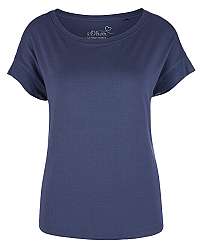 s.Oliver Dámske tričko 14.906.32.5098.5835 Dark Blue