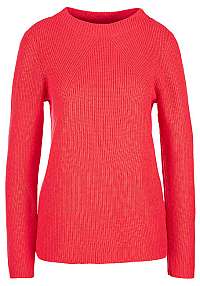 s.Oliver Dámsky sveter Pullover LONGSLEEVE Coral 14.910.61.6238.3214