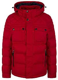 s.Oliver Pánska bunda OUTDOOR-JACKET Uniform Red.910.51.9101 .3660 XL