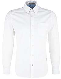 s.Oliver Pánska košeľa 13.901.21.5205.0100 White L