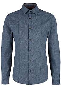 s.Oliver Pánska košeľa 13.902.21.6744.57A1 Midnight XXL