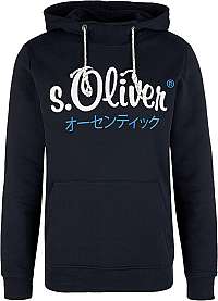 s.Oliver Pánska mikina 13.002.41.4959 .5990 Dark Blue L