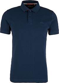 s.Oliver Pánske polo triko 03.899.35.5268 .5865 Ice grey XXL