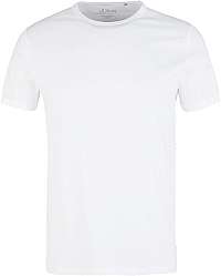 s.Oliver Pánske tričko 03.899.32.5049.0100 White XL