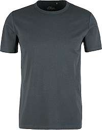 s.Oliver Pánske tričko 03.899.32.5049 .9581 Volcano grey XXL