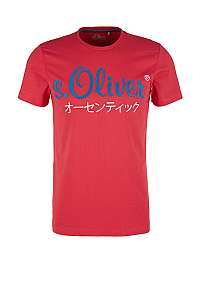 s.Oliver Pánske tričko 13.002.32.4610 .3250 Red XL