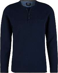 s.Oliver Pánske tričko s dlhým rukávom 13.911.31.7156.5952 Fresh Ink XXL