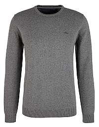 s.Oliver Pánsky sveter 03.899.61.5232.9730 Blend Grey XL