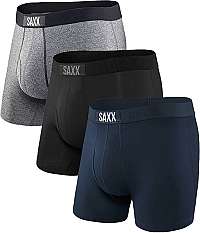 SAXX Sada pánskych boxeriek ULTRA BOXER BRIEF FLY 3PK classic ultra 18 L