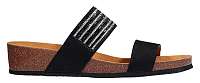 Scholl Dámske šľapky Daphne Bioprint Black F274141004