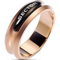 Sector Jewels Pánsky bronzový prsteň Challenge I406 61 mm