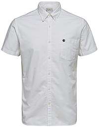 SELECTED HOMME Pánska košeľa Regcollet Shirt Ss W Noos White XL