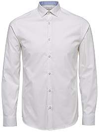 SELECTED HOMME Pánska košeľa SlimNew-Mark Shirt Ls B Noos Bright White XXL