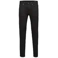 SELECTED HOMME Pánske džínsy Skinny-Pete 1001 Black St Jns W Noos Black
