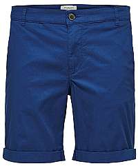 SELECTED HOMME Pánske kraťasy Straight-Paris Shorts W Noos Navy Peony M