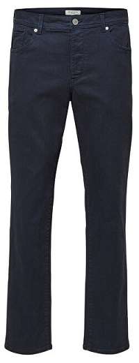 SELECTED HOMME Pánske nohavice SLHSLIM-LEON PANTS W Dark Sapphire - Pants B 16